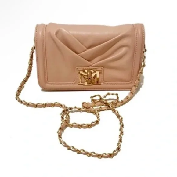Badgley Mischk Pleated Crossbody - Blush Pink NWT - Picture 9 of 9